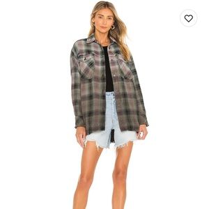 FREE PEOPLE Anneli Plaid Shacket
